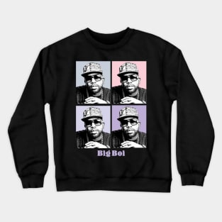 Big Boi Rapper Pop Art Crewneck Sweatshirt